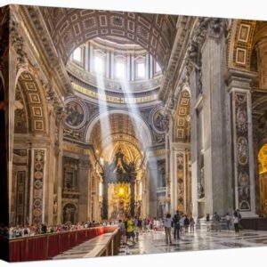 interior of st peters basilica with light shafts coming through the dome roof vatican city u l q12r9r5o1zln 3.jpg