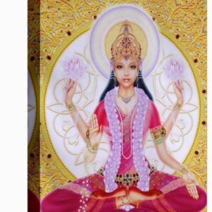 picture of lakshmi goddess of wealth and consort of lord vishnu sitting holding lotus flowers ha u l pftu03o1zln 3.jpg